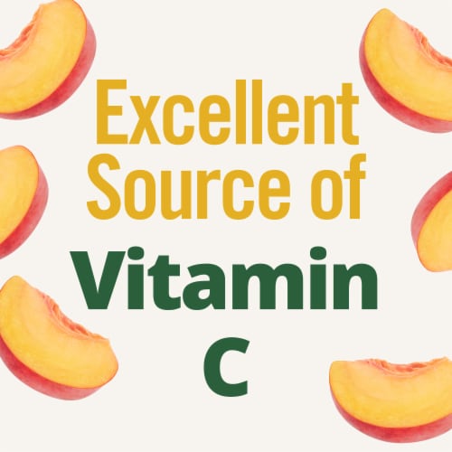 Del Monte® Fruit Naturals Yellow Cling Peach Chunks Fruit Cup Perspective: left