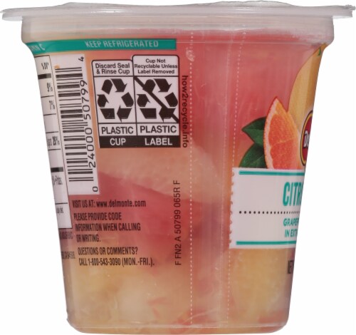 Del Monte® Fruit Naturals Citrus Salad Fruit Cup Perspective: left
