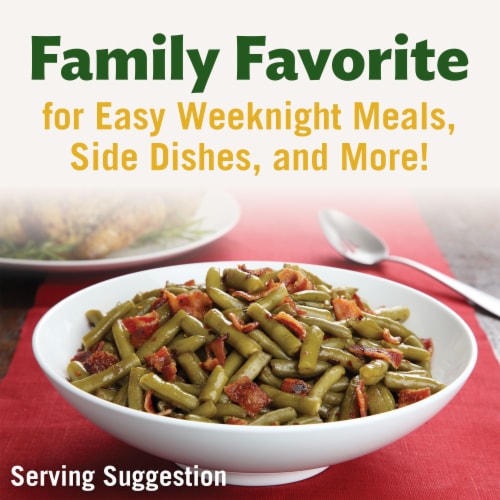 Del Monte Reduced Sodium Cut Green Beans Perspective: left