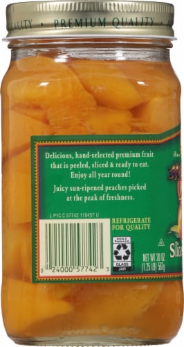 Del Monte® Orchard Select® Sliced Cling Peaches Perspective: left
