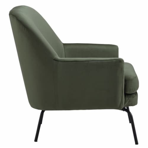 Ashley Furniture Dericka Moss Green Accent Chair Perspective: left