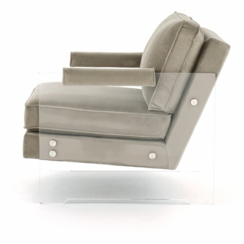 Ashley Furniture Avonley Taupe Accent Chair Perspective: left