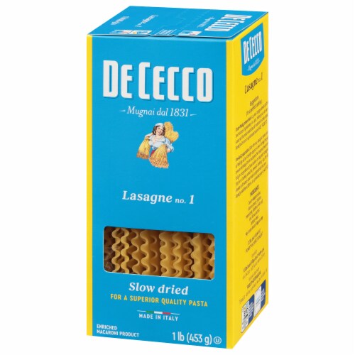 De Cecco® Lasagne Pasta Perspective: left