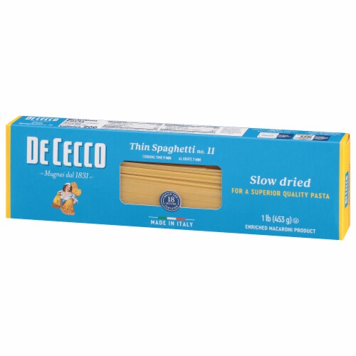 De Cecco Thin Spaghetti 20X1 Lb Perspective: left
