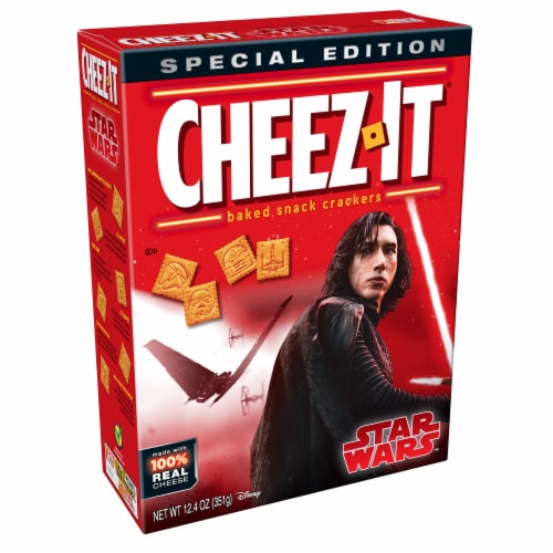 Cheez-It Star Wars Edition Original Snack Crackers Perspective: left