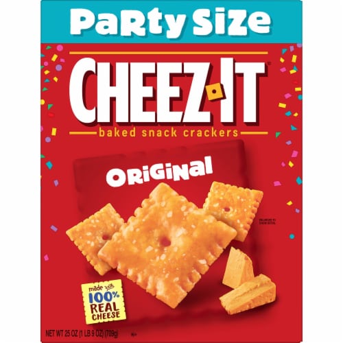 Cheez-It® Original Cheese Crackers Perspective: left