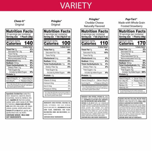 Kellogg's Variety Pack All Day Snacks Perspective: left
