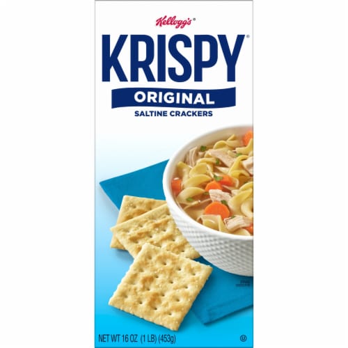 Kellogg's® Krispy Original Saltine Snack Crackers Perspective: left