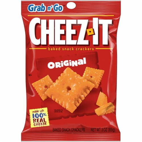 Cheez-It® Original Cheese Crackers Grab and Go Perspective: left