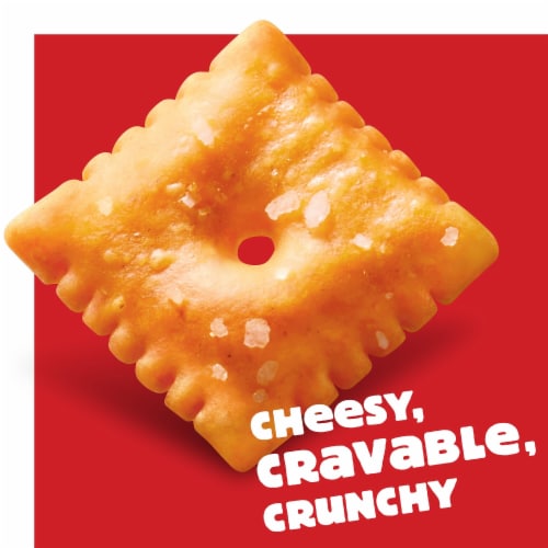 Cheez-It Original Cheese Crackers Family Size Perspective: left