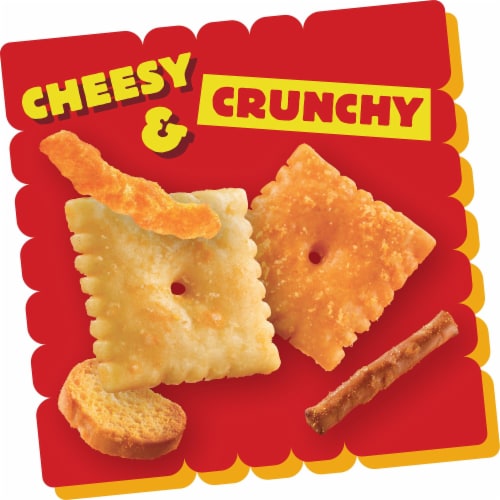 Cheez-It® Double Cheese Snack Mix Perspective: left