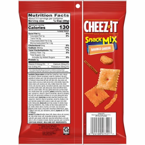 Cheez-It® Double Cheese Snack Mix Perspective: left