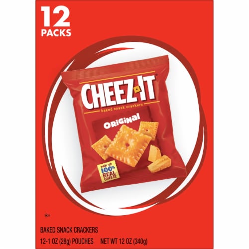 Cheez-It® Original Cheese Crackers Multipack Perspective: left