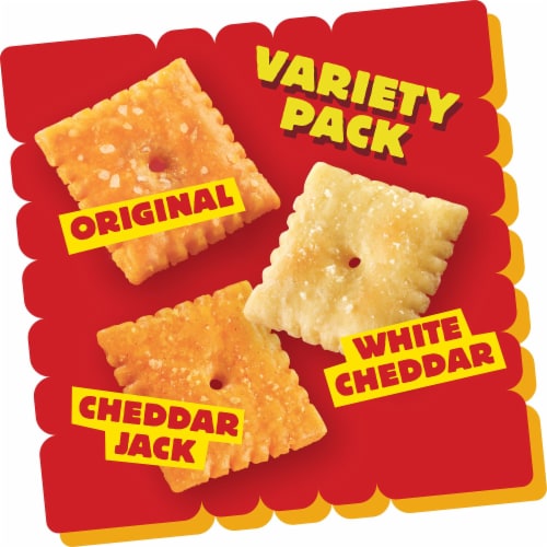 Cheez-It Variety Pack Cheese Crackers Perspective: left
