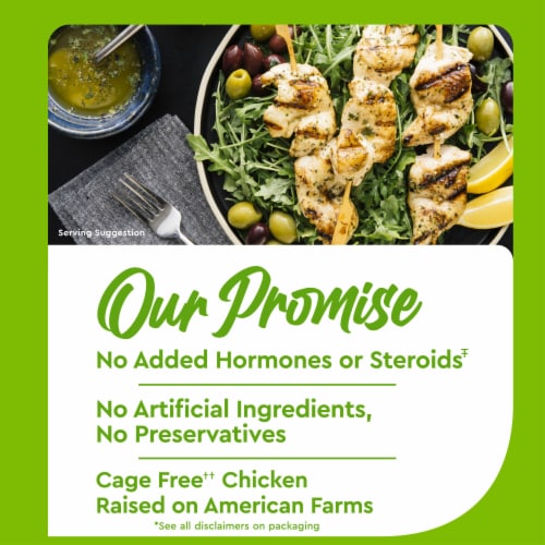 Just Bare Brand Boneless Skinless Chicken Tenderloins Perspective: left