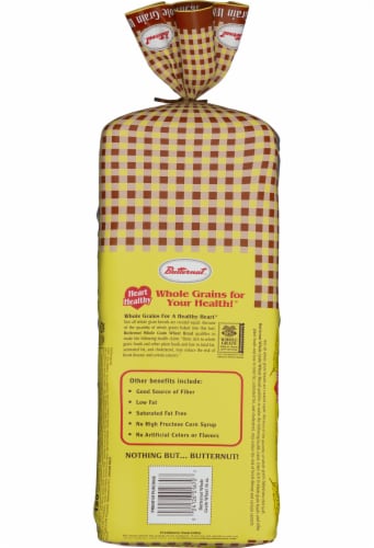 Butternut® 100% Whole Wheat Bread Perspective: left