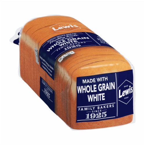 Lewis Bake Shop Whole White Bread Perspective: left