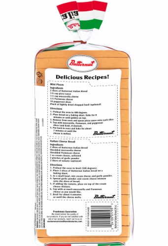 Butternut Italian Bread Perspective: left