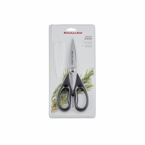 KitchenAid All-Purpose Shears Stainless Steel Scissors Black Gray