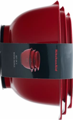 KitchenAid Mixing Bowls - Red Perspective: left