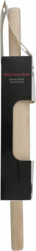 KitchenAid Maple Wood Handled Rolling Pin Perspective: left