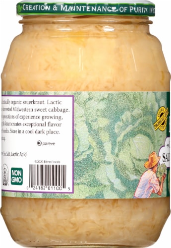 Eden Foods Organic Sauerkraut Perspective: left