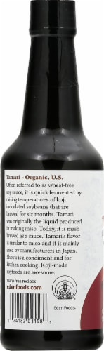 Eden Organic Tamari Soy Sauce Perspective: left