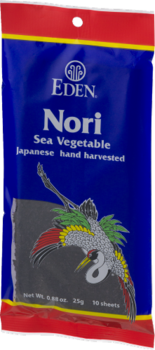 Eden Foods Nori Sea Vegetable Sheets Perspective: left