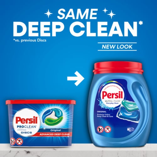 Persil® Ultra Pacs™ Original Laundry Detergent Pacs Perspective: left