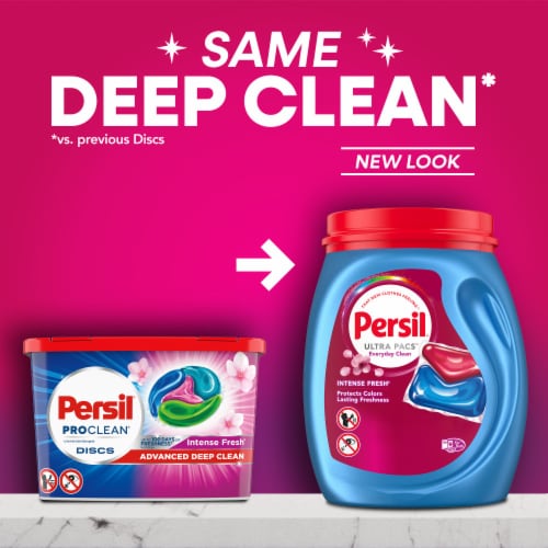 Persil® Ultra Pacs™ Intense Fresh® Laundry Detergent Pacs Perspective: left