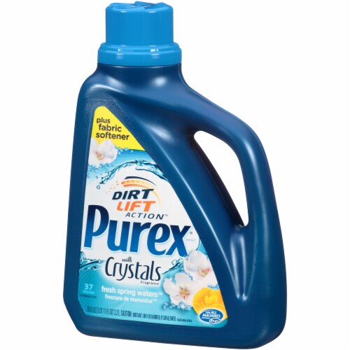 Purex Dirt Action Lift with Crystals Liquid Laundry Detergent Perspective: left