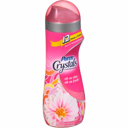 Purex Crystals Oh So Chic Oh So Fresh Fabric Softener Perspective: left