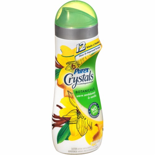 Purex Crystals Sandalwood And Vanilla Softner Fabric Softener Perspective: left