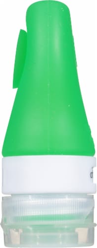 Good To Go® Silicone Travel Bottle - Purple/White Perspective: left