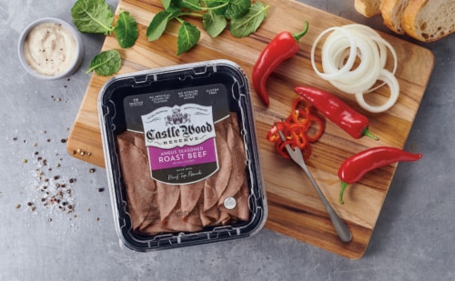 Castle Wood Reserve® Angus Seasoned Roast Beef Perspective: left