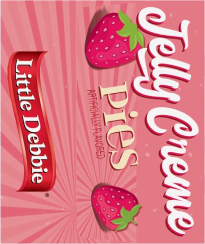 Little Debbie Jelly Creme Pies Perspective: left
