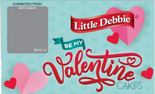Little Debbie® Be My Valentine Big Snack Cakes Perspective: left