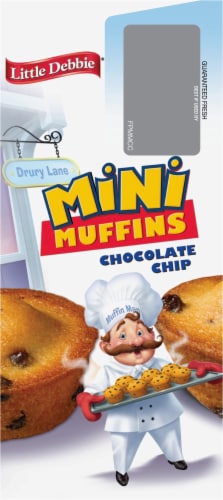 Little Debbie Little Muffins, Chocolate Chip - 8.27 oz box