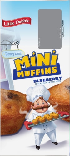 Little Debbie® Blueberry Mini Muffins Perspective: left