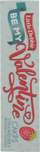 Little Debbie® Valentine Strawberry Snack Cakes Perspective: left