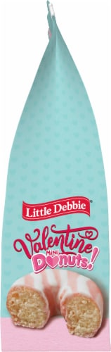 Little Debbie® Snack Cakes Valentine Mini Donuts Perspective: left