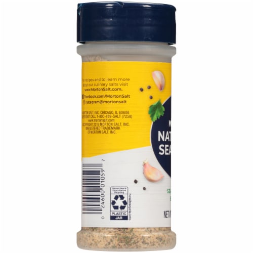 Morton® Nature's Seasons® Seasoning Blend Shaker Perspective: left