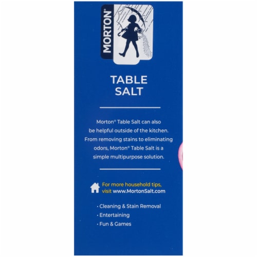 Morton® Table Salt, 4 lb - Harris Teeter