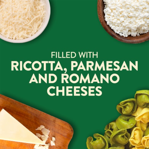 Buitoni® Mixed Cheese Tortellini Family Sized Pasta Perspective: left