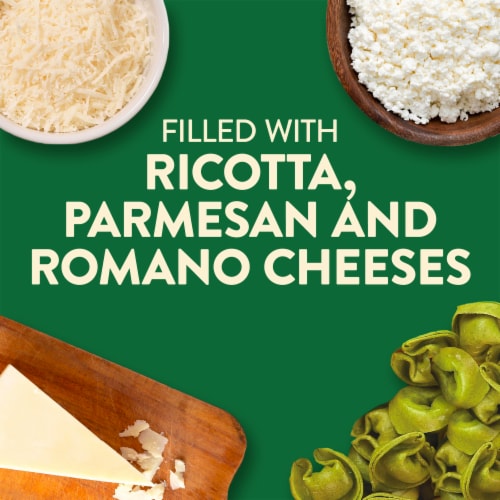Buitoni® Spinach and Cheese Tortellini Refrigerated Pasta Perspective: left