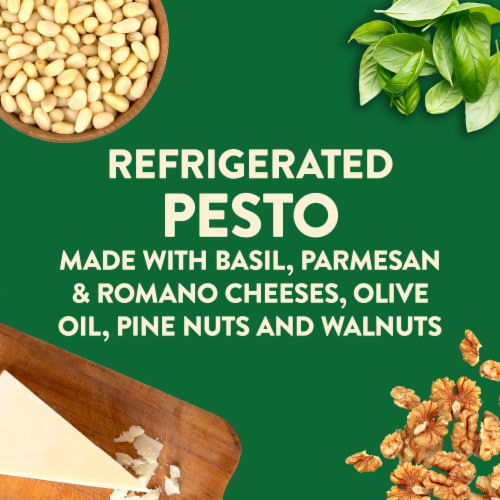 Buitoni® Pesto with Basil Refrigerated Basil Sauce Perspective: left