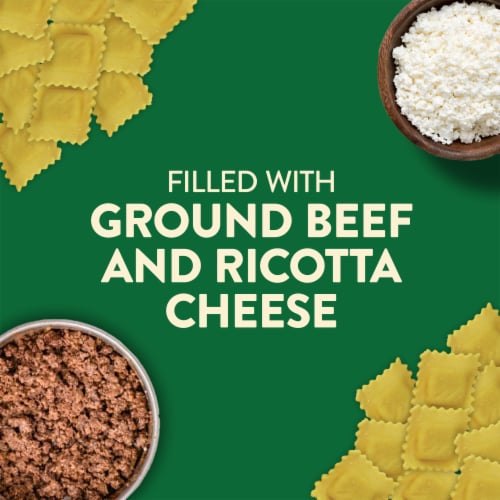 Buitoni® Beef Ravioli Family Sized Refrigerated Pasta Perspective: left