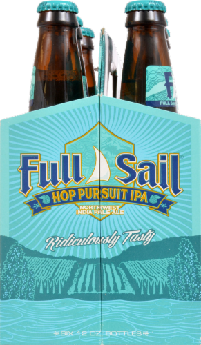 Full Sail Hop Pursuit IPA Perspective: left