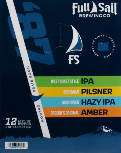Full Sail Brewing Co. Variety Pack Perspective: left