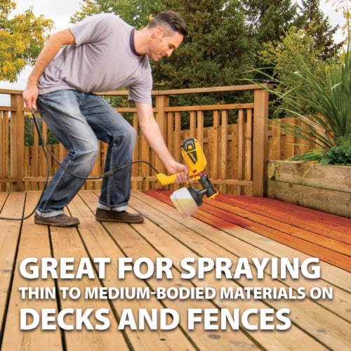 Wagner® Control Spray Xtra Duty Handheld Stain Sprayer Perspective: left